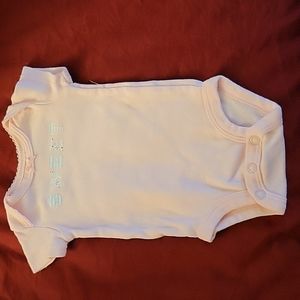 Carter's Newborn Pink sweet onesie